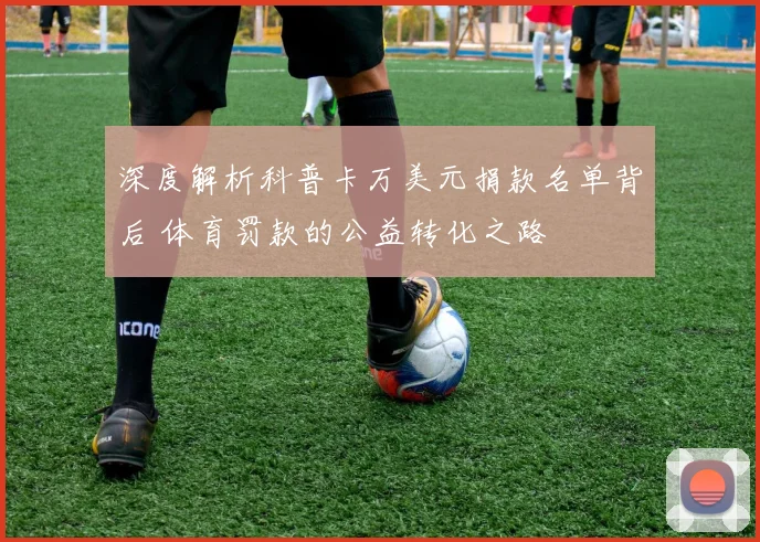 深度解析科普卡万美元捐款名单背后 体育罚款的公益转化之路